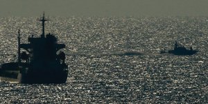 Το πλοίο ονομάζεται Al-Awda (Φωτογραφία: AP Photo/Ariel Schalit)