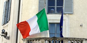 Ιταλική σημαία/ Φωτογραφία: AP