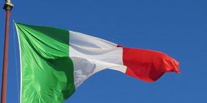 H ιταλική σημαία/Φωτογραφία: PIxabay