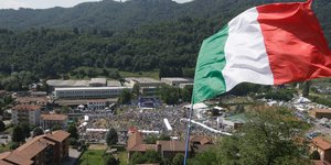Ιταλική σημαία/ Φωτογραφία:AP