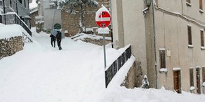 Κύμα ψύχους χτυπά και την Ιταλία. Φωτογραφία: AP