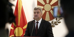 Ο πρόεδρος της ΠΓΔΜ διαφώνησε ανοιχτά με την Συμφωνία των Πρεσπών- φωτογραφία AP