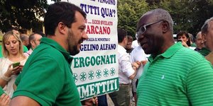 Ο ηγέτης της Λέγκας του Βορρά