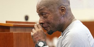 Ο Ντιγουέιν Τζόνσον (Φωτογραφία: AP/  Josh Edelson)