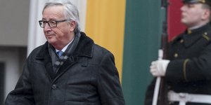 Ο Ζαν Κλοντ Γιούνκερ (Φωτογραφία: AP/ Mindaugas Kulbis)