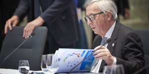 Ο Ζαν Κλοντ Γιούνκερ (Φωτογραφία: EUROKINISSI)