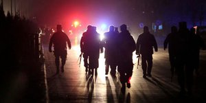 Εκρηξη σε διπλωματική συνοικία στο κέντρο της Καμπούλ /Φωτογραφία: Rahmat Gul/ AP