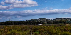 Σύννεφα πάνω από τον ουρανό της Αττικής (Φωτογραφία: EUROKINISSI/ΓΙΩΡΓΟΣ ΚΟΝΤΑΡΙΝΗΣ)