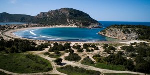 Η παραλία της Βοιδοκοιλιάς (Φωτογραφία: ΑΝΤΩΝΗΣ ΝΙΚΟΛΟΠΟΥΛΟΣ/EUROKINISSI)