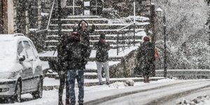 Χιόνια σε αρκετές περιοχές και την Τρίτη/ Φωτογραφία: EUROKINISSI/ILIALIVE.GR/ΓΙΑΝΝΗΣ ΣΠΥΡΟΥΝΗΣ