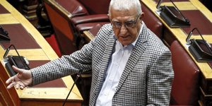 Ο Νικήτας Κακλαμάνης (Φωτογραφία: EUROKINISSI/ΓΙΩΡΓΟΣ ΚΟΝΤΑΡΙΝΗΣ)