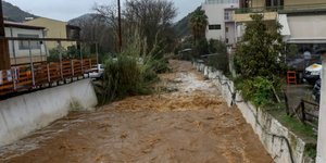 πλημμύρες στην Κρήτη τον Φεβρουάριο/Φωτογραφία: Eurokinissi