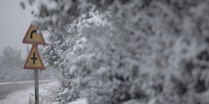 Χιόνι έφερε η Ωκεανίς /Φωτογραφία: Intime news