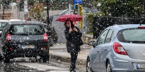 Συμβουλές από την ΕΛΑΣ για την κακοκαιρία (Φωτο: Eurokinissi)