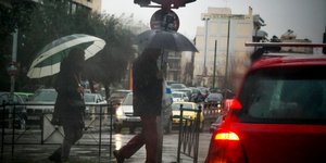 Χειμωνιάτικο το σκηνικό σήμερα/Φωτογραφία: Eurokinissi 