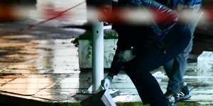 Φωτό από το σημείο του εγκλήματος / Φωτογραφία: Intimenews