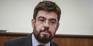 Ο υπ. Δικαιοσύνης Μιχάλης Καλογήρου -Φωτογραφία: EUROKINISSI/ΓΙΩΡΓΟΣ ΚΟΝΤΑΡΙΝΗΣ