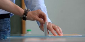 κάλπη στις εκλογές/Φωτογραφία: Eurokinissi