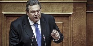 Ο Πάνος Καμμένος (Φωτογραφία: EUROKINISSI/ΓΙΩΡΓΟΣ ΚΟΝΤΑΡΙΝΗΣ)