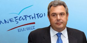 Καμμένος: Δεν συνεργαζόμαστε με κανέναν που δεν αποδέχεται το πρόγραμμά μας