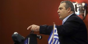 Ο Πάνος Καμμένος (Φωτογραφία: ΜΟΤΙΟΝΤΕΑΜ/ ΤΡΥΨΑΝΗ ΦΑΝΗ)