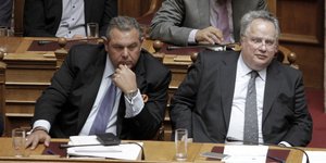 Νέα κόντρα Καμμένου-Κοτζιά ξέσπασε μετά το δημοψήφισμα στα Σκόπια / Φωτοραφία: EUROKINISSI/ΓΙΩΡΓΟΣ ΚΟΝΤΑΡΙΝΗΣ