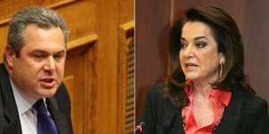 Καμμένος: Μιλάει η Μπακογιάννη που ο άντρας της έβγαλε έξω 1 δισ. ευρώ