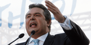 Καμμένος: Η συγκυβέρνηση προστατεύει τους εγκληματίες [βίντεο]