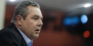 Ο πρόεδρος των ΑΝΕΛ Πάνος Καμμένος / Φωτογραφία: Fragiskos Samsas / SOOC 