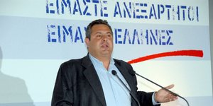 Καμμένος: Ο Θεός υπέγραψε την ελευθερία της Ελλάδος και δεν παίρνει πίσω την υπο
