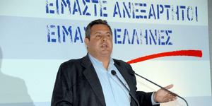Καμμένος: Το 2012 κάποιοι με οικονομικά μέσα υποδούλωσαν την πατρίδα