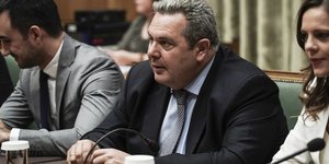 Ο Πάνος Καμμένος στο θυελλώδες υπουργικό /Φωτογραφία: Sooc-Menelaos Myrillas