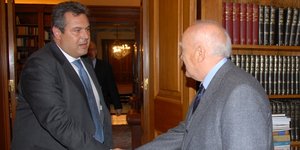 Καμμένος: Το έγγραφο που βγήκε από την Προεδρία της Δημοκρατίας είναι πλαστό