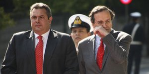 Δάκτυλο Σαμαρά βλέπει πίσω από τη διάλυση των ΑΝ.ΕΛ. ο Πάνος Καμμένος