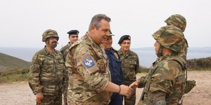 Σχέδιο εξαγοράς κόκκινων δανείων των στελεχών των Ενόπλων Δυνάμεων εξήγγειλε ο Καμμένος /Φωτογραφία: Intime News