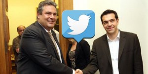 Πώς υποδέχθηκε τη συνάντηση Τσίπρα-Καμμένου το Twitter