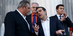 Ο Πάνος Καμμένος με τον Αλέξη Τσίπρα -Φωτογραφία αρχείου: Intimenews/ΤΖΑΜΑΡΟΣ ΠΑΝΑΓΙΩΤΗΣ