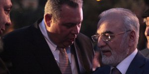 Ο Πάνος Καμμένος με τον Ιβάν Σαββίδη (Φωτογραφία αρχείου: EUROKINISSI/ΣΤΕΛΙΟΣ ΣΤΕΦΑΝΟΥ)