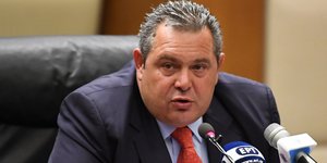 Ο Πάνος Καμμένος/ Φωτογραφία intime news