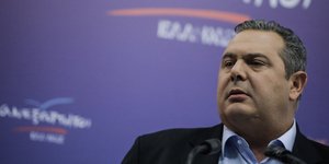 Ο υπουργός Εθνικής Αμυνας Πάνος Καμμένος- φωτογραφία sooc