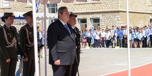 Ο υπ. Αμυνας Π. Καμμένος στη σχολή Πεζικού στη Χαλκίδα -Φωτογραφίες: ΥΠΕΘΑ/ΔΝΣΗ ΕΝΗΜΕΡΩΣΗΣ