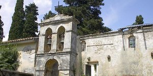 Ενα χαρακτηριστικό φράγκικο καμπαναριό της Κέρκυρας / Φωτογραφία: EUROKINISSI