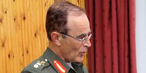 Ο Γεώργιος Καμπάς/ Φωτογραφία: ΑΠΕ- ΜΠΕ/ ΓΡΑΦΕΙΟ ΤΥΠΟΥ ΓΕΕΘΑ