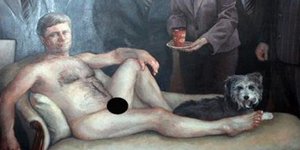 Σάλος στον Καναδά με τον πίνακα του γυμνού πρωθυπουργού