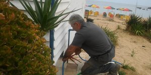 Η διαδικασία πραγματοποιήθηκε παρουσία αστυνομικής δύναμης