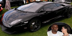 H Καρντάσιαν έκανε δώρο στον Γουεστ μια Lamborghini