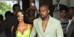 Η Κιμ Καρντάσιαν και ο Κάνιε Γουεστ /Φωτογραφία: Splashnews/Garguibo