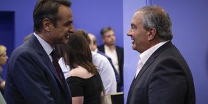 Μητσοτάκης και Καραμανλής συναντήθηκαν στην Αρκαδία/ Φωτογραφία αρχείου: EUROKINISSI- ΣΤΕΛΙΟΣ ΜΙΣΙΝΑΣ