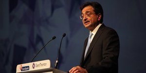 O διευθύνων σύμβουλος της Eurobank Φωκίων Καραβίας/Φωτογραφία: Eurokinissi