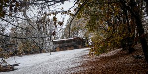 Χιονισμένη η λίμνη Πλαστήρα (Φωτογραφία: EUROKINISSI/ ΕΥΡΙΠΙΔΗΣ ΠΑΠΟΥΤΣΗΣ)